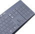 MUBUY-GOL Keyboard Cover Design for Logitech MK235 K375 K375S, Waterproof & Dustproof Silicone Skin, Clear...